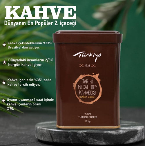 Taş Değirmen Metal Kutulu Türk Kahvesi